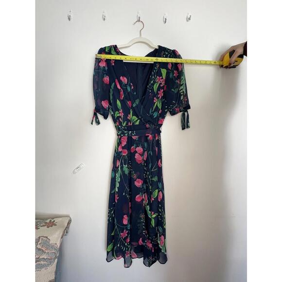 Tommy Hilfiger Floral and Navy Dress - Sz. 12 - Picture 5 of 6